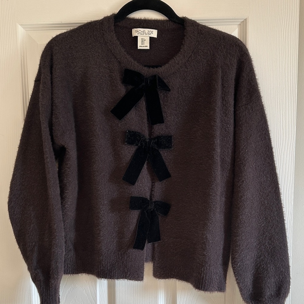 Rachel Zoe Women's Dark Purple/Mauve Sweater